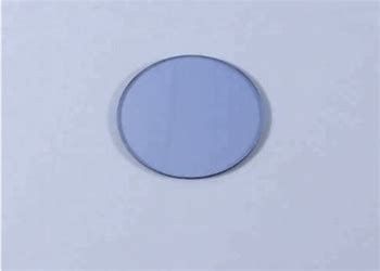 Il rubino sintetico Al2o3 ha colorato le finestre blu verniciate di titanio dello zaffiro di vetro dello zaffiro di Sapphire For Optical Blue