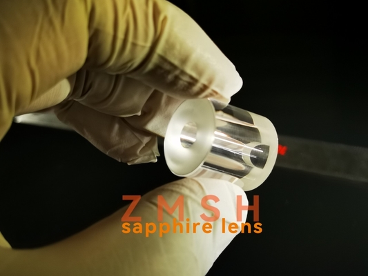 Al2O3 monocristallino Sapphire Glass Tube Transparent Polished