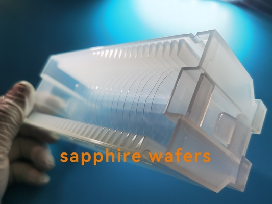 Trasmissione ottica DSP/SSP di Dia50.8mm Thic100+/-15um Sapphire Wafer Sapphire Window High