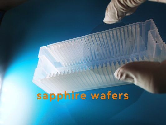 aereo di 500um Sapphire Wafers Substrate C per crescita epitassiale