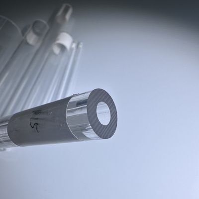Buon prezzo 1 pollice 2 pollici 3 pollici tubo di zaffiro trasparente personalizzato 10 - 800 mm in linea