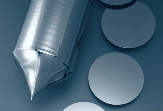 Buon prezzo Wafer a 4 pollici di GE del substrato a semiconduttore del germanio per i laser infrarossi di CO2 in linea