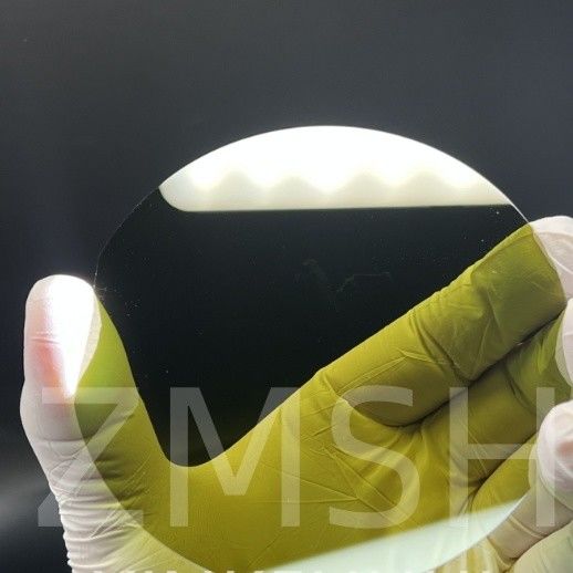 4H N tipo Semi tipo Wafer SiC 6 pollici 12 pollici Wafer SiC SiC substrato ((0001) doppio lato lucidato Ra≤1 nm personalizzazione