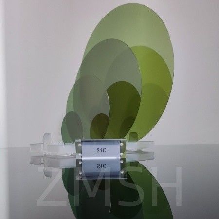 SiC Wafer 4H tipo N Carburo di silicio grado 2 pollici 4 pollici 6 pollici 8 pollici DSP personalizzato