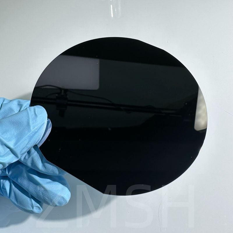 Wafer Si 4 pollici lucidato CZ Dopante Arsenico ((As) Borone ((B)) Fosforo ((Ph)) (100) Semiconduttore