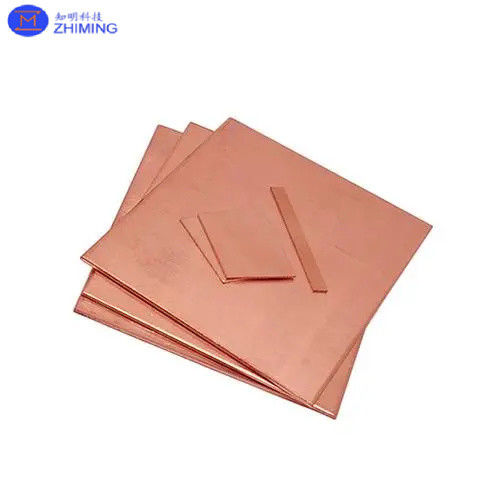 Wafer Cu monocristallino di substrato di rame 5x5x0.5/lmm 10x10x0.5/1mm 20x20x0.5/1mm a=3.607A