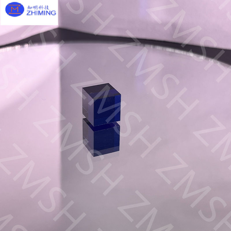 Royal Blue Sapphire Gemstone grezzo sintetico colorato per duraturi gioielli e orologi