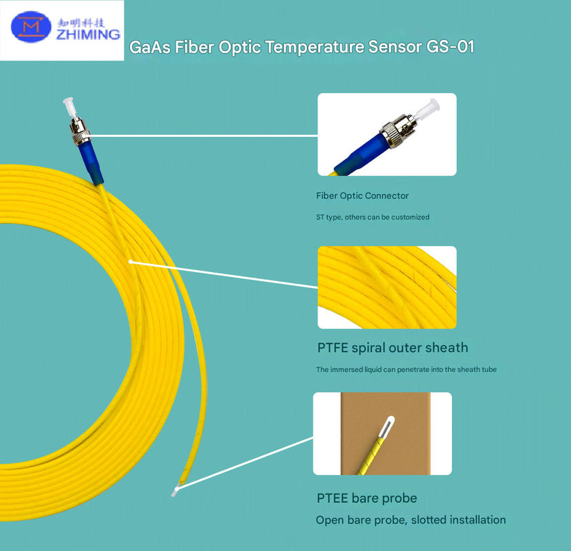 Sensore di temperatura in fibra ottica GaAs ad alta precisione