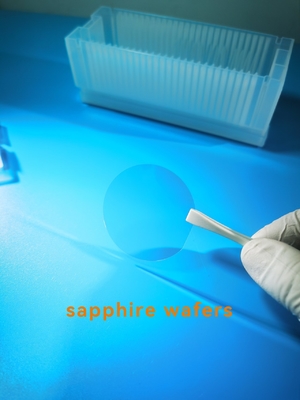 Buon prezzo Dia50.8mm Sapphire Substrate/Sapphire Windows/Sapphire Optical Lenses DSP SSP in linea