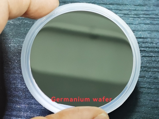 Buon prezzo Wafer di GE del substrato a semiconduttore del germanio di SSP per la banda infrarossa 100/110 a 2 pollici in linea
