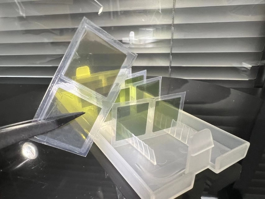 wafer 4H - N sic Crystal Chips del carburo di silicio di 10 x di 10 x di 0.5mm