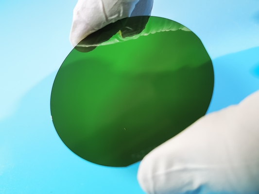 Wafer ceramico principale del carburo di silicio di resistenza di shock termico del substrato del manichino a 4 pollici a 2 pollici sic singolo