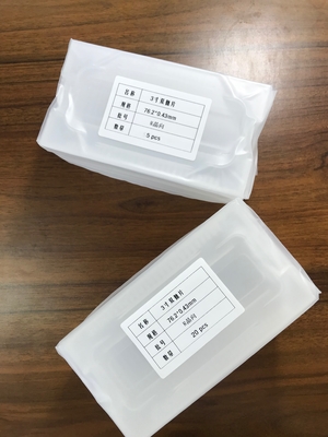 Buon prezzo trasmissione ottica DSP/SSP Sapphire Substrate Wafer R della finestra a 3 pollici di asse di 430um alta in linea
