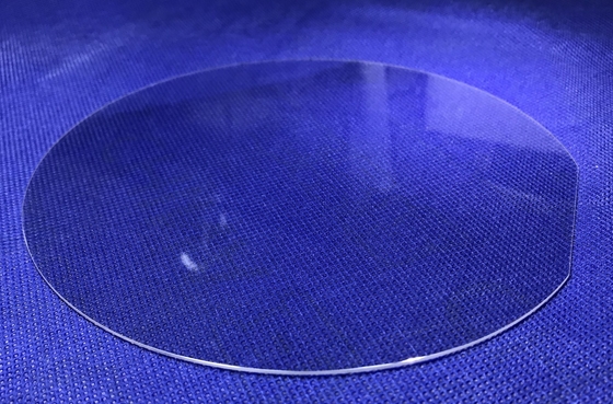 Buon prezzo Sapphire Optical Windows Quartz Customized trasparente circolare Sapphire Lens Wafer With Hole in linea