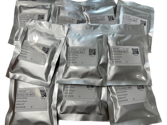 Wafer 350 del fosfuro di indio del InP del monocristallo - spessore 650um