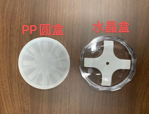 Buon prezzo singoli pezzi/pacchetto del policarbonato 10 della cassa del trasportatore del wafer di 2inch 4inch 6inch in linea