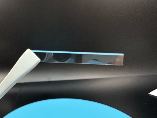Al2O3 38x4.5x0.3mmt tagliente e lucidato di singolo Crystal Sapphire Glass Razor Blade Medical