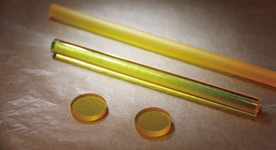 Nd Ce YAG Laser Crystal 1inch 2inch 10x10mmt Ittrio Alluminio Granato Wafer