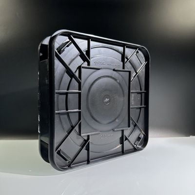 Buon prezzo colore scuro del multi di wafer del polipropilene di 4inch 6inch 8inch del contenitore del silicio di trasportatore contenitore di contenitore in linea