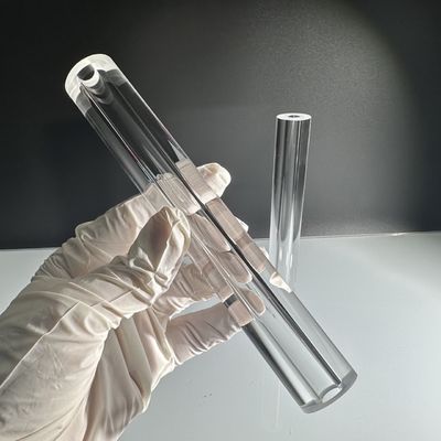 Buon prezzo Tubo di zaffiro a cristallo singolo Al2O3 personalizzato per 99,999% di alta purezza Diametri diversi in linea