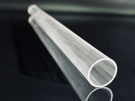Tubo di zaffiro di alta purezza con resistenza al calore estrema 99 995% Lunghezza 1-1500 mm Tecnologia EFG