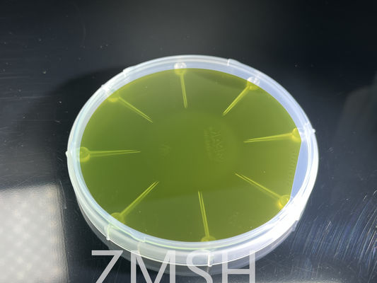 Buon prezzo Semi-isolatore 3 pollici Wafer in carburo di silicio 4H orientamento CVD tipo N 4.0°±0.5° in linea