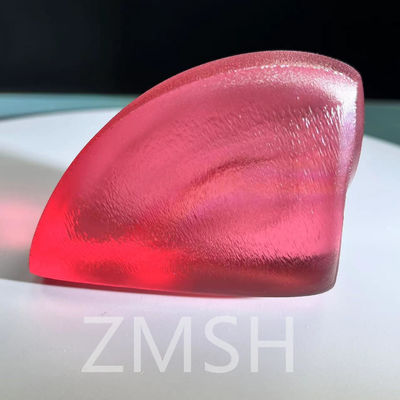 Sapphire di paparazza gemma grezza di laboratorio rosa arancione sapphire gemma di Mohs durezza 9