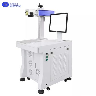 Macchina di incisione laser a fibra compatta pulizia manutenzione gratuita marcatura per officine piccole imprese