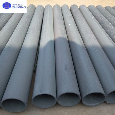 Buon prezzo Industrial SiC Vertical Furnace Tube High Thermal Conductivity & Corrosion Resistant in linea