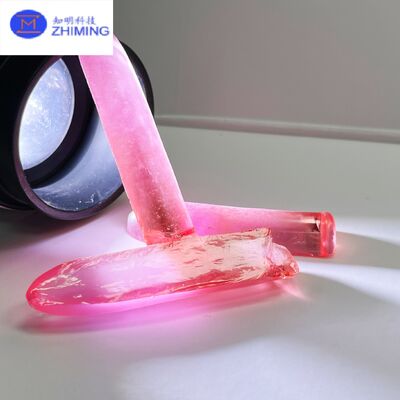 Fusione a fiamma Cristallo di zaffiro (Morgan rosa) Gioielli pietre preziose Componenti per orologi