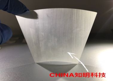 Buon prezzo Grado ottico di vetro dello zaffiro della finestra dello zaffiro materiale a forma di ventaglio del settore in linea