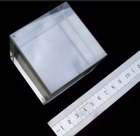 Buon prezzo cristalli dell'ossido TeO2 del tellurio del mmt 10x10, substrato TeO2 del wafer di cristallo in linea