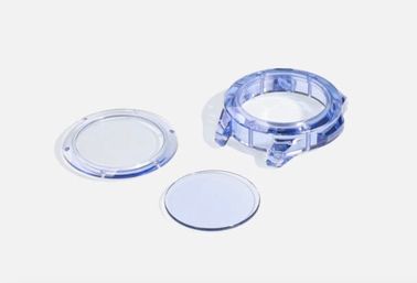 Buon prezzo Dimensione su misura sostituzione blu rosa del vetro dell'orologio del cristallo di zaffiro di colore in linea