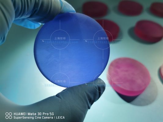 Buon prezzo Cristallo di zaffiro sintetico drogato colorato Al2O3 per laser in linea