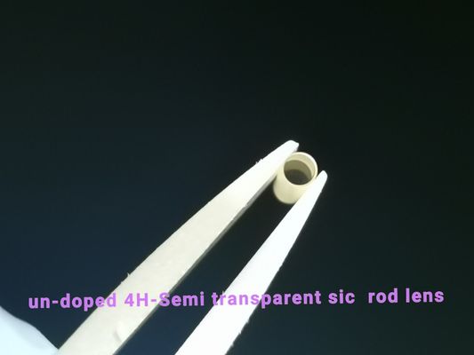 Buon prezzo Elevata purezza sic singola Undoped lucidata di Crystal Rod Lens dei semi 4h in linea