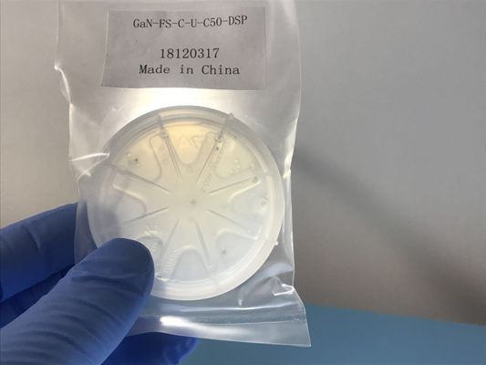 Buon prezzo GaN-Su-zaffiro GaN-Su-SIC del dispositivo di GaN Substrates HVPE GaN Wafers Powder di isolato in linea