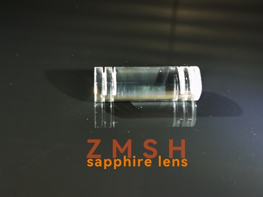 Buon prezzo Scanalatura monocristallina di Al2O3 Sapphire Crylinder Rod Lens With in linea