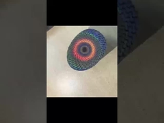 Macchina da stampa laser ad alta precisione Effetti superficiali arcobaleno