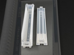 Scatola per wafer a cassetta da 1 pollice per wafer SIC Sapphire Si