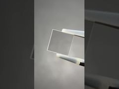 Ti presentiamo la piastra quadrata personalizzata in zaffiro (lucidata su entrambi i lati)