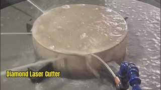 Il laser verde taglia i diamanti con precisione