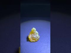 Squisita statua di Buddha in cristallo YAG arte personalizzata