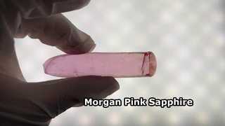 Vetro zaffiro rosa Morgan
